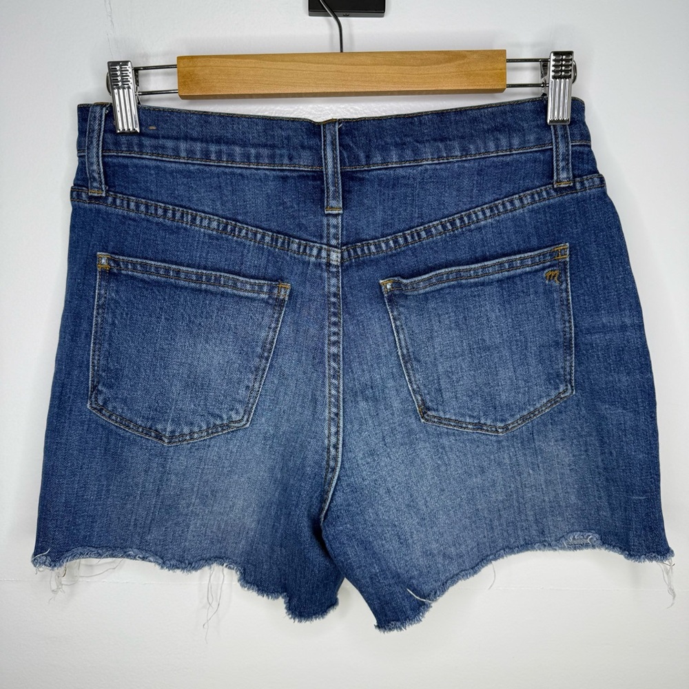 MADEWELL The Perfect Vintage Mid Length Jean Shorts - Picture 5 of 6